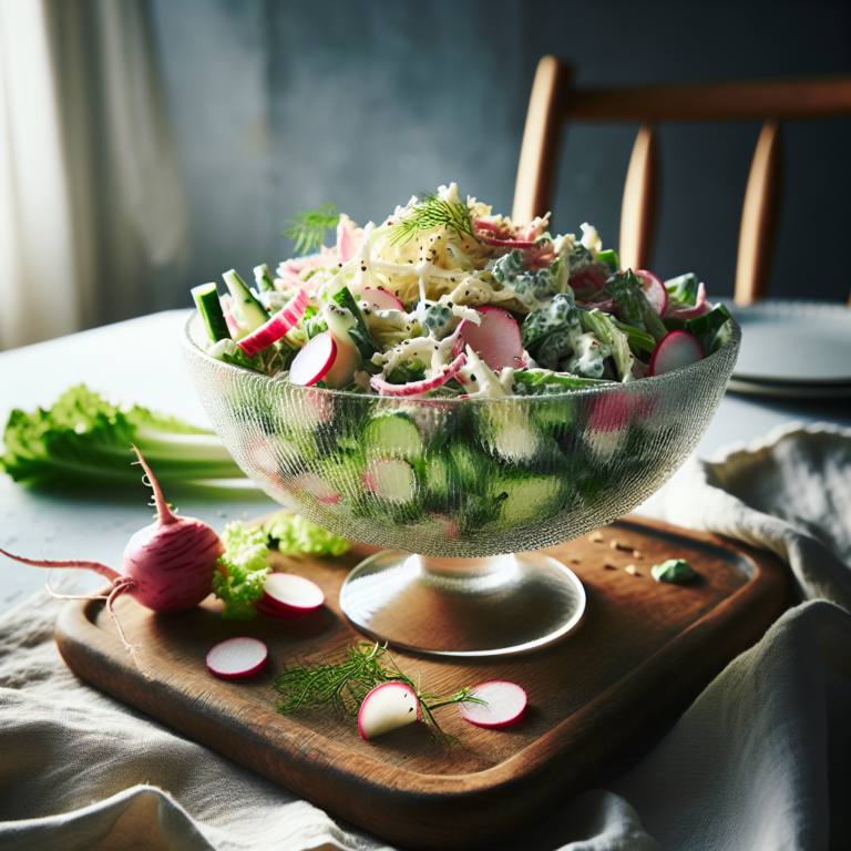 Peberrodssalat på valdemarsro-måden: En frisk klassiker til frokostbordet